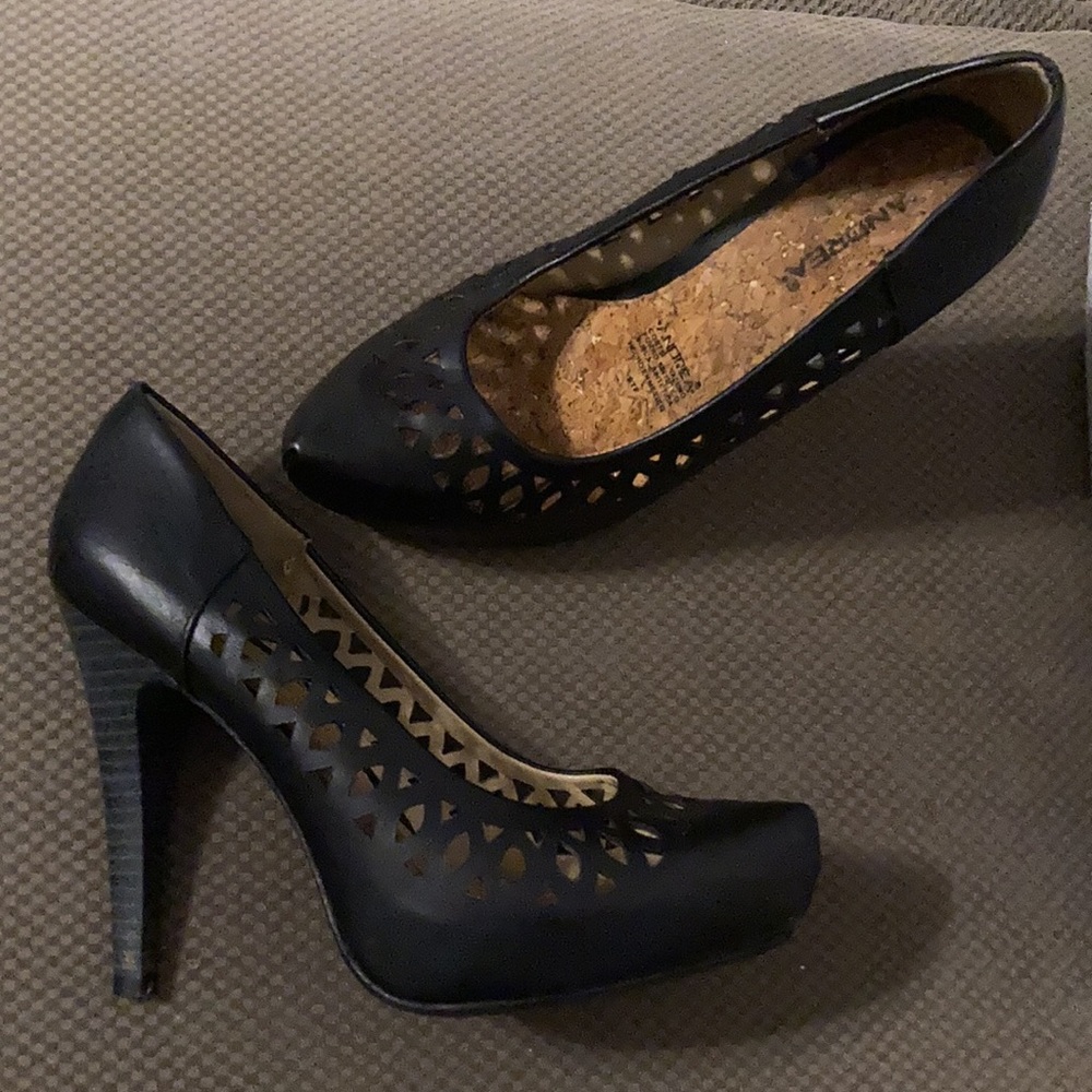 Black heels from Andre